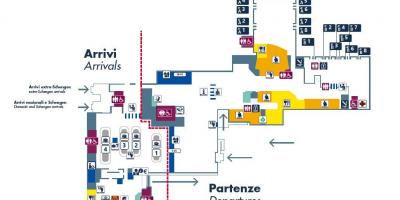 Rome ciampino airport kaart